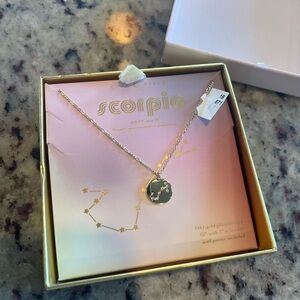 Scorpio 14k Gold plated Necklace